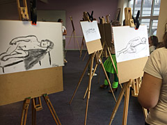Workshop naaktmodel tekenen in Antwerpen